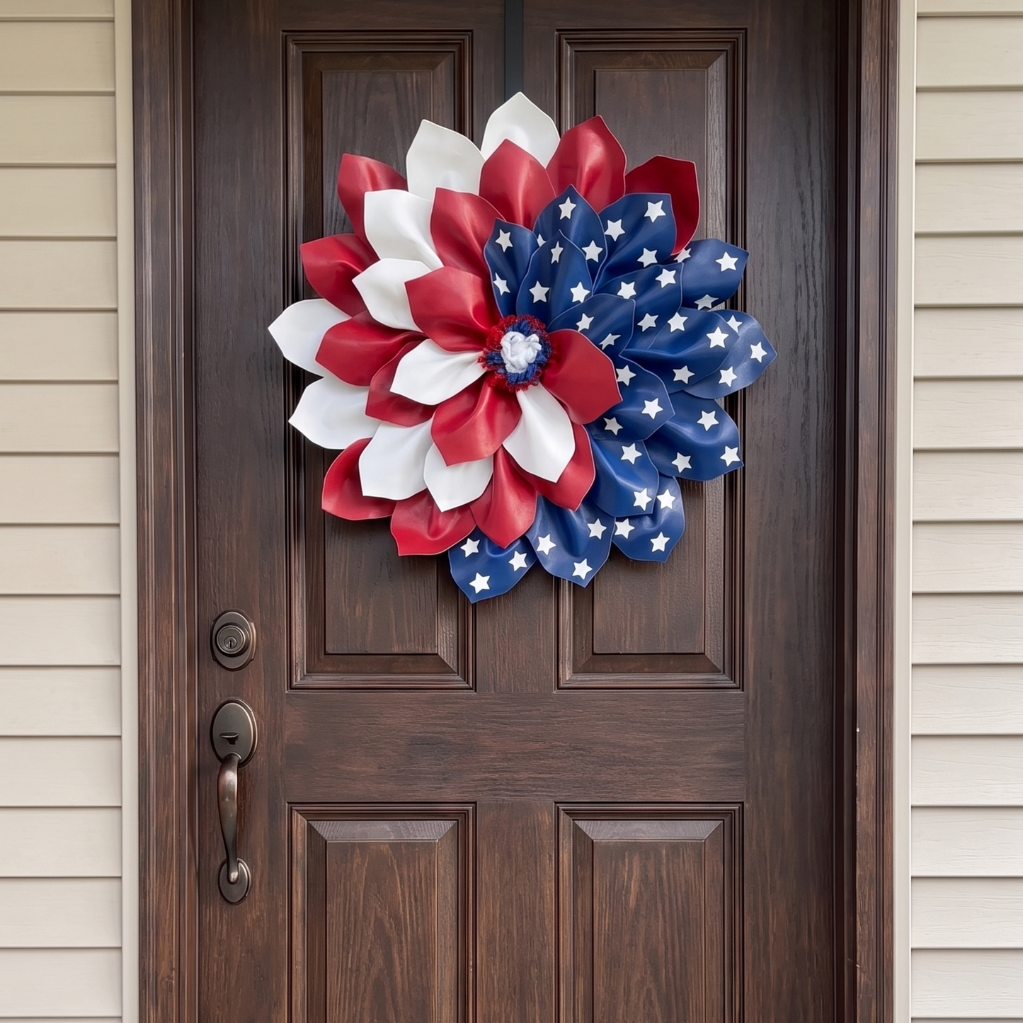 American Flag Wreath